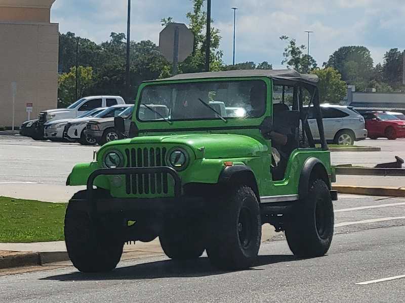 Jeep CJ-5 spotted in Greenville