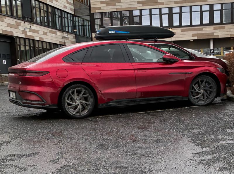 BYD Han spotted in Narvik