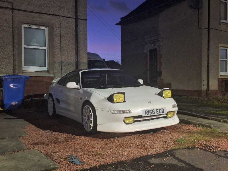 Toyota MR2 (1990) spotted in Glasgow, United Kingdom