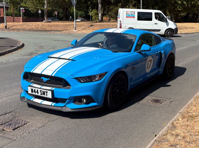 Ford Mustang GT (2017) spotted in Birmingham, United Kingdom