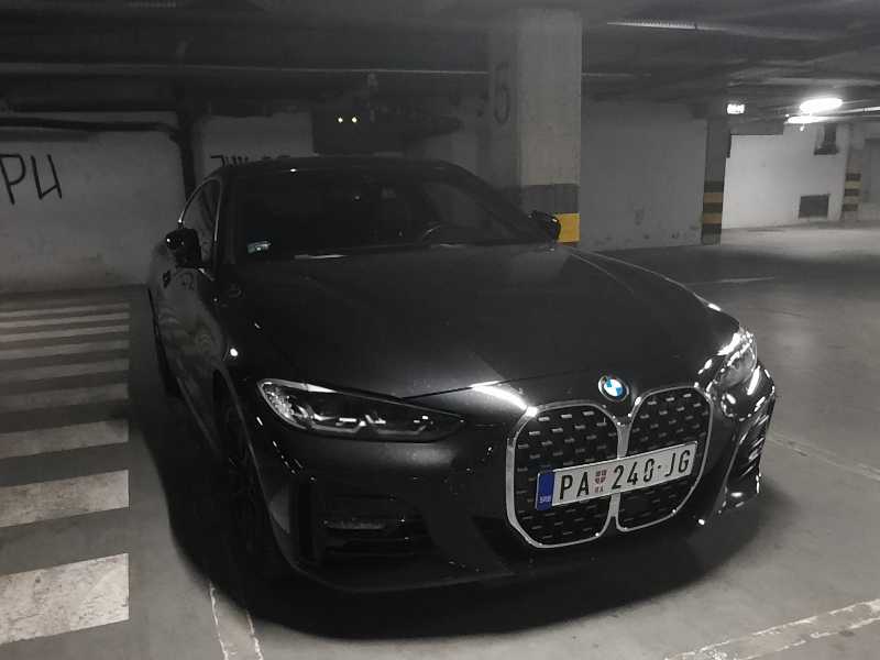 BMW 4 Series spotted in Pančevo
