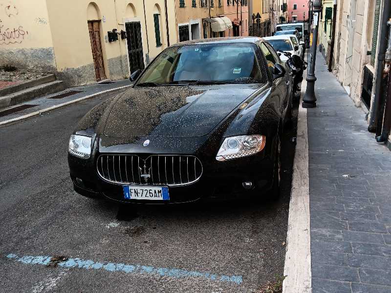 Maserati Quattroporte spotted in Taggia