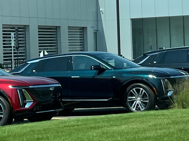 Cadillac Lyriq spotted in Naperville