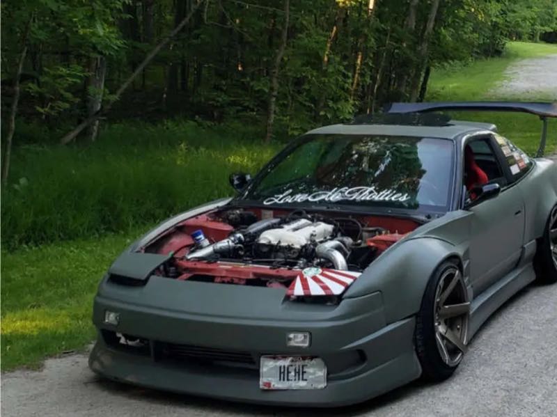 Nissan 240SX (1995) spotted in Leicester, United Kingdom