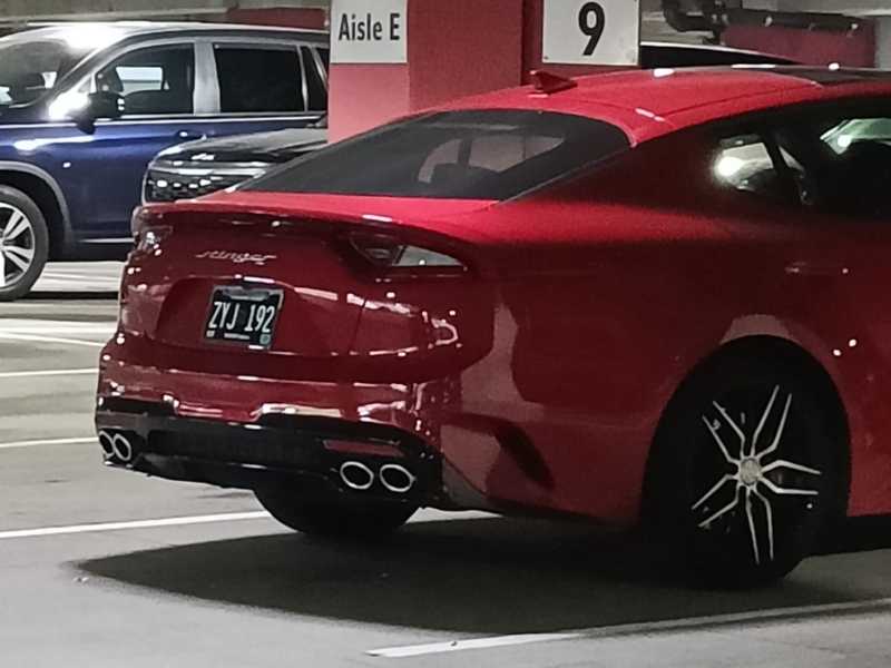 Kia Stinger spotted in Randall