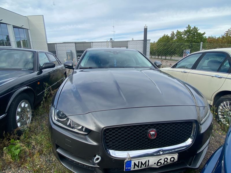 Jaguar XF spotted in Espoo