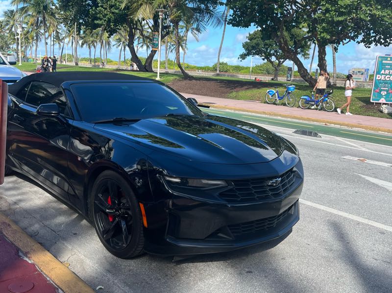 Chevrolet Camaro spotted in Miami Beach