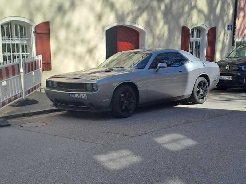 Dodge Challenger spotted in Regensburg