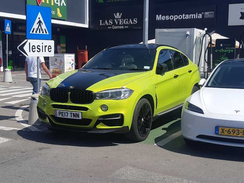BMW X6 spotted in Zalău