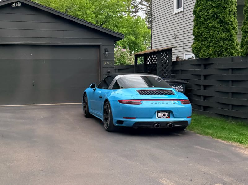 Porsche 911 Targa 4 spotted in Tsenher