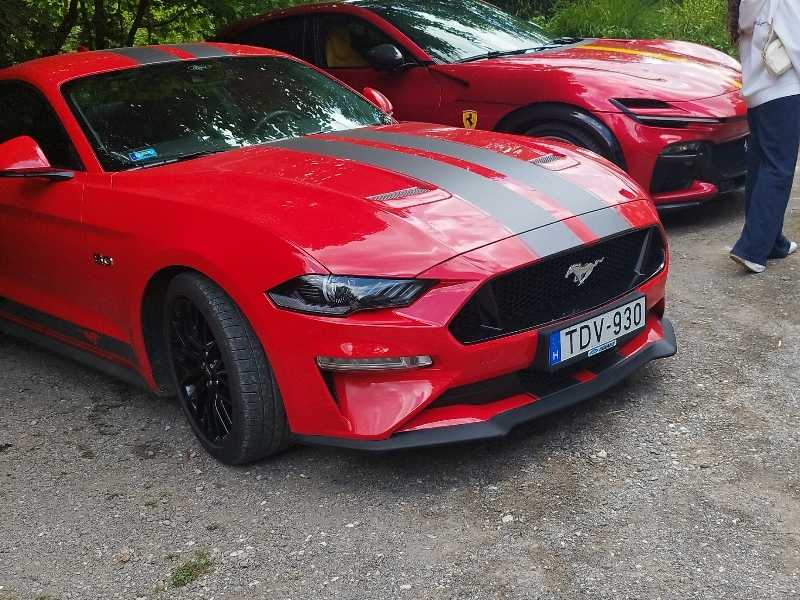 Ford Mustang GT spotted in Miskolc