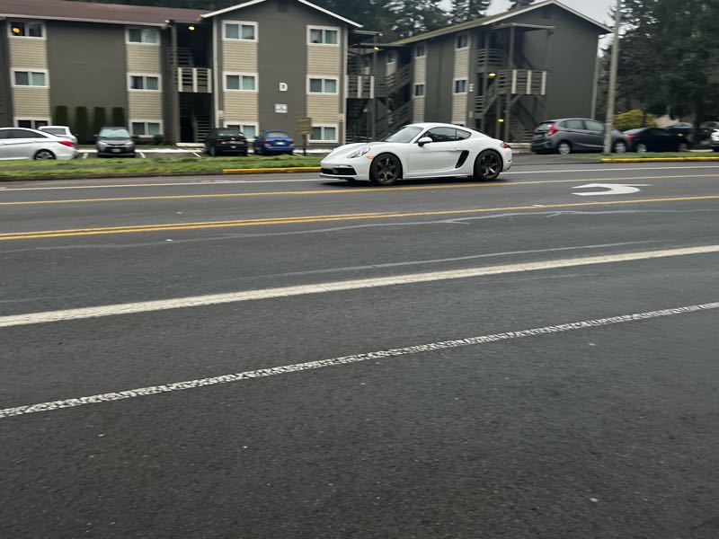 Porsche 718 Cayman spotted in Olympia