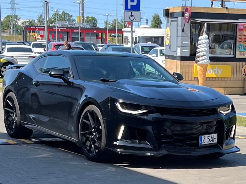 Chevrolet Camaro (2021) spotted in Kołobrzeg, Poland