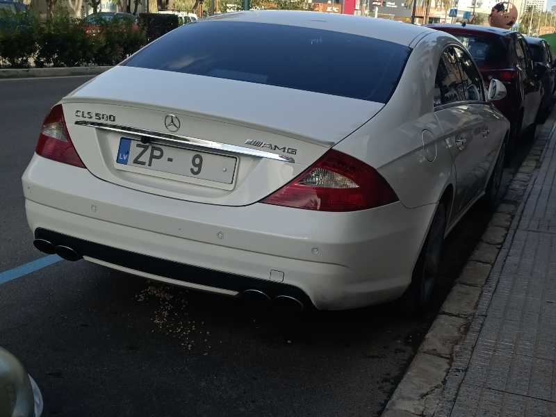 Mercedes-Benz CLS 500 spotted in Benidorm