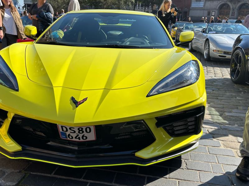 Chevrolet Corvette spotted in Århus