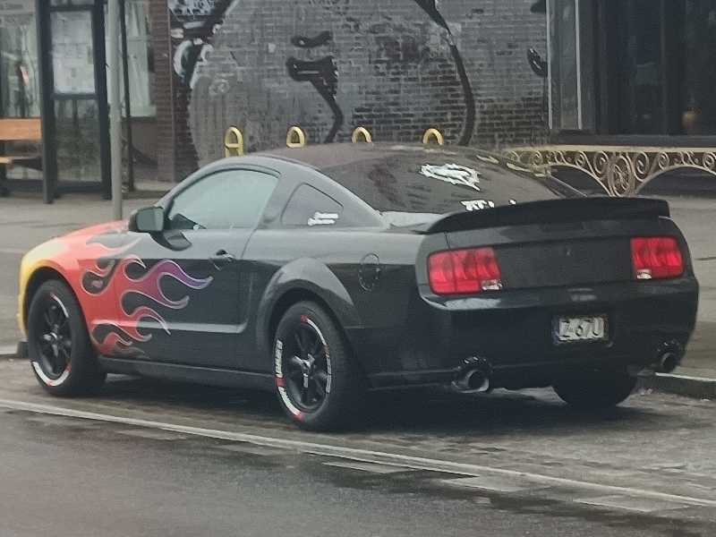 Ford Mustang spotted in Szczecin