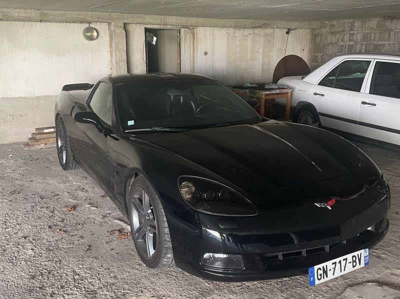 Chevrolet Corvette spotted in Bourges