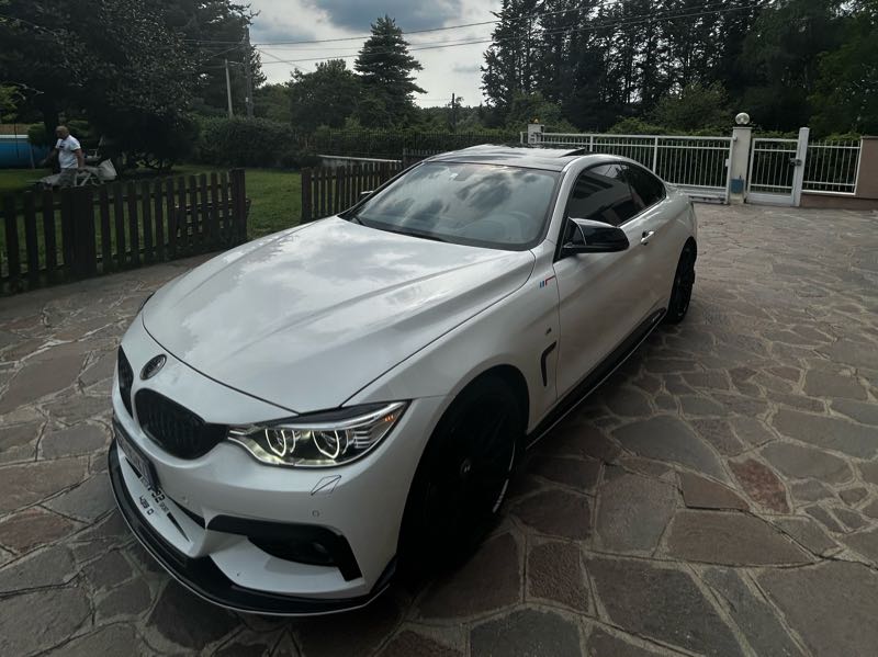 BMW 4 Series spotted in Novara