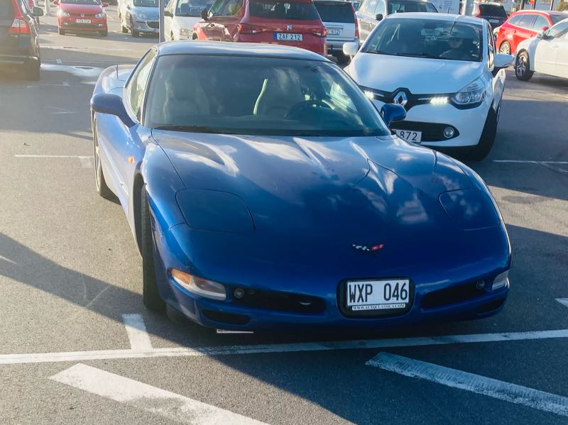 Chevrolet Corvette (1997) spotted in Kalmar, Sweden