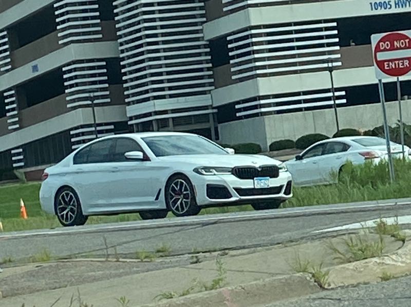 BMW M5 spotted in Minnetonka Mills