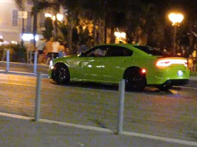 Dodge Charger (2015) spotted in Nice, France