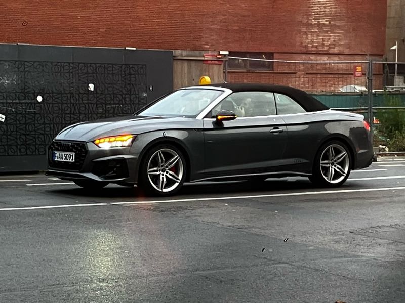 Audi A5 Cabriolet spotted in Berlin