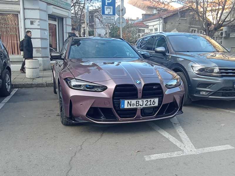 BMW M3 spotted in Ruse