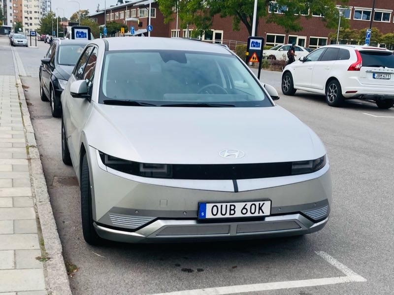 Hyundai Ioniq 5 spotted in Kalmar