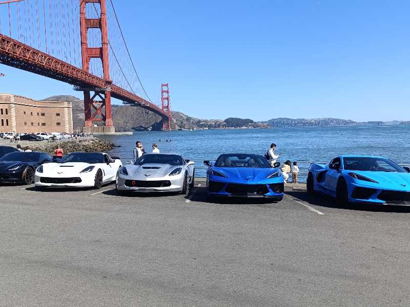 Chevrolet Corvette (2024) spotted in San Francisco, United States