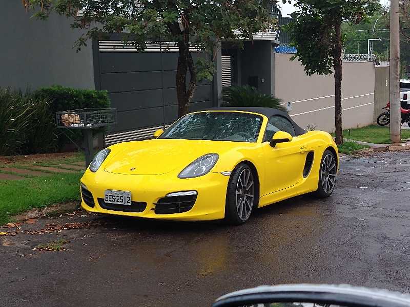 Porsche Boxster (2014) spotted in Campo Grande, Brazil