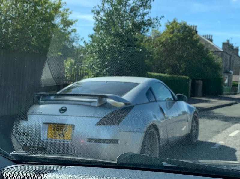 Nissan 350Z spotted in Livingston