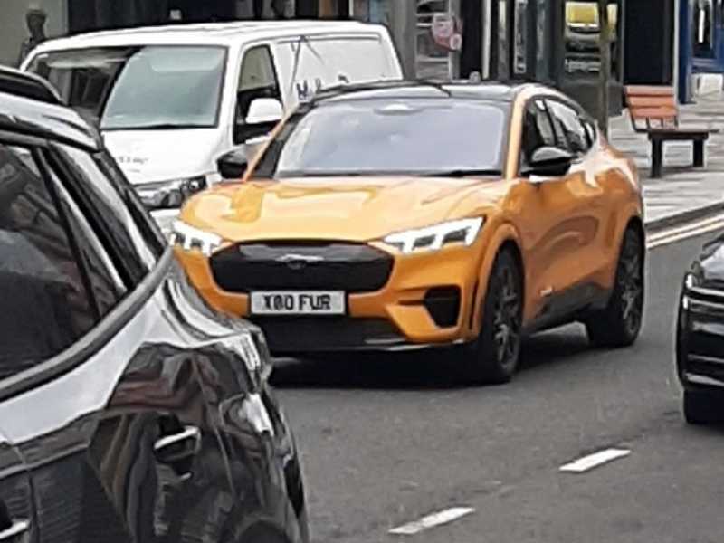 Ford Mustang Mach-E spotted in Enniskillen