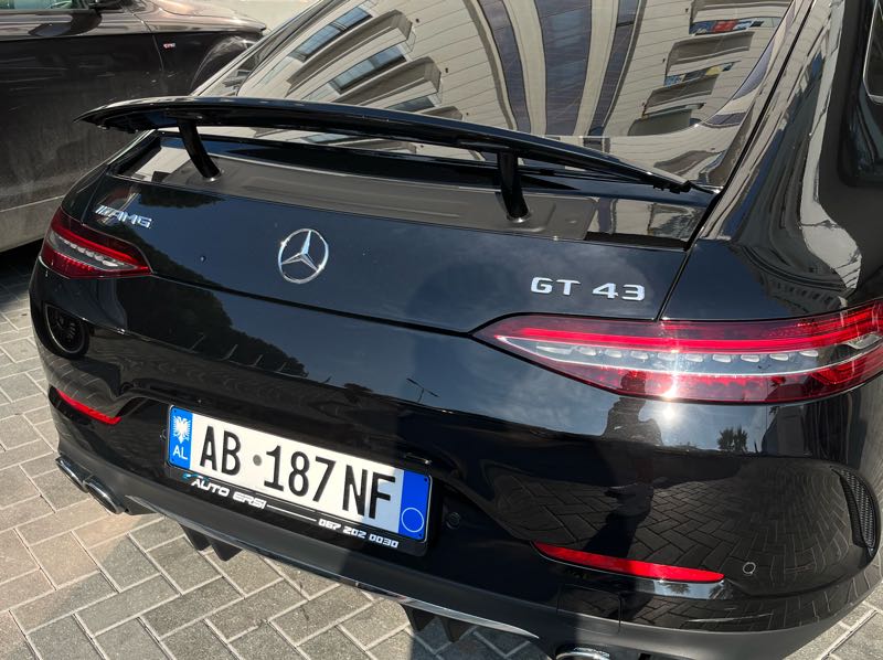 Mercedes-Benz AMG GT 43 spotted in Durrës