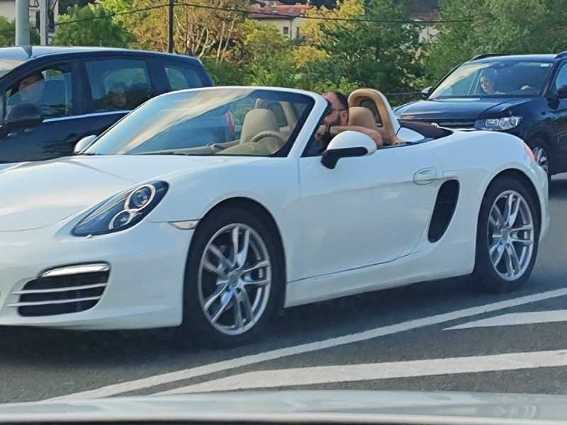 Porsche Boxster spotted in Irun