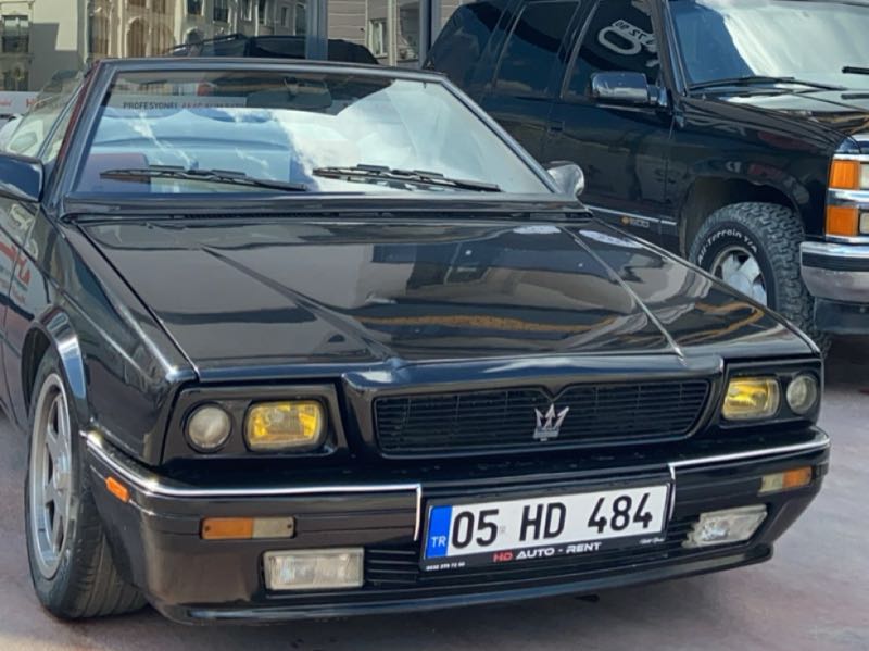 Maserati Biturbo spotted in Amasya