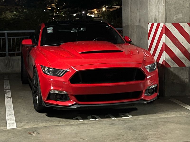 Ford Mustang spotted in San José