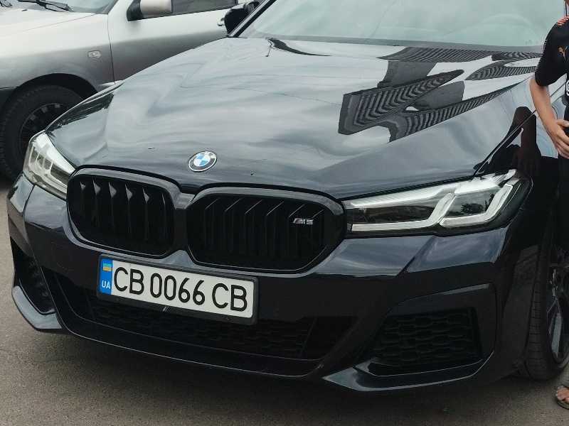 BMW M5 spotted in Chernihiv