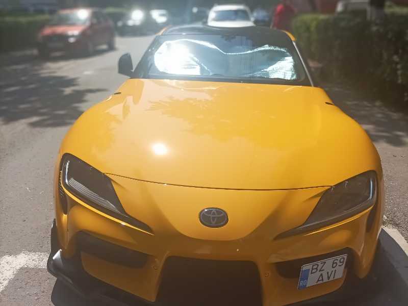 Toyota Supra spotted in Buzău