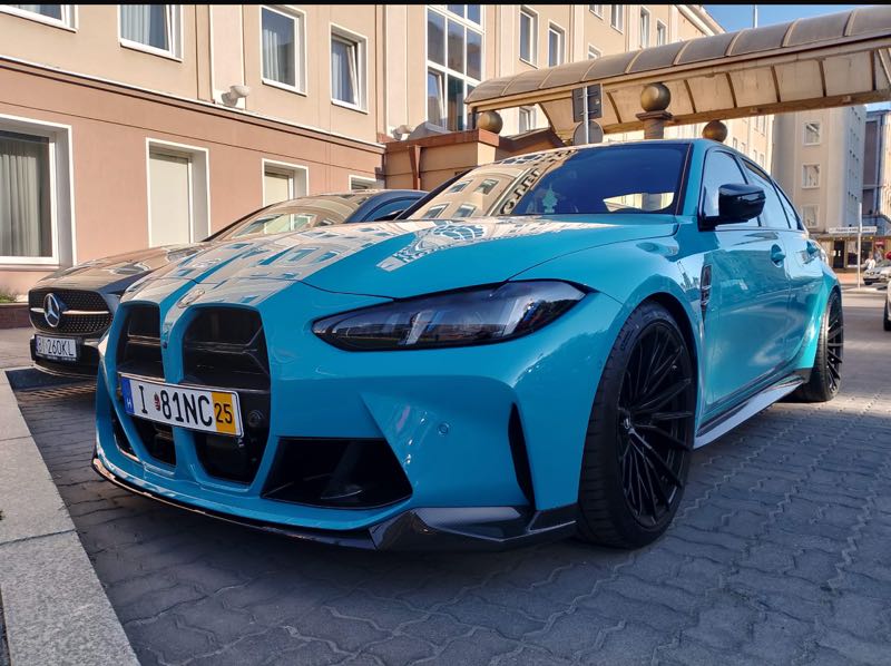 BMW M3 spotted in Białystok