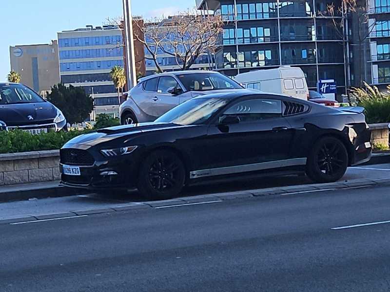 Ford Mustang spotted in Algeciras
