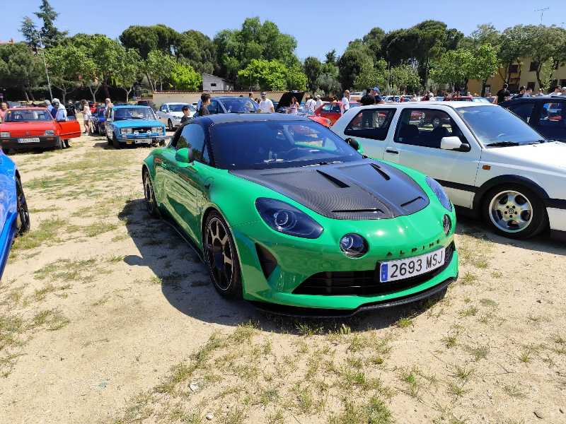 Alpine A110 (2020) spotted in Madrid, Spain