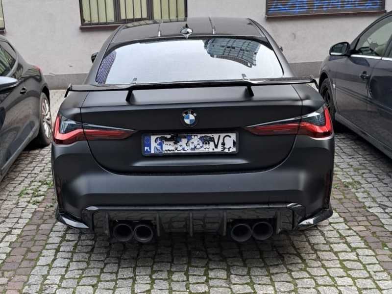 BMW M4 (2022) spotted in Warsaw, Poland