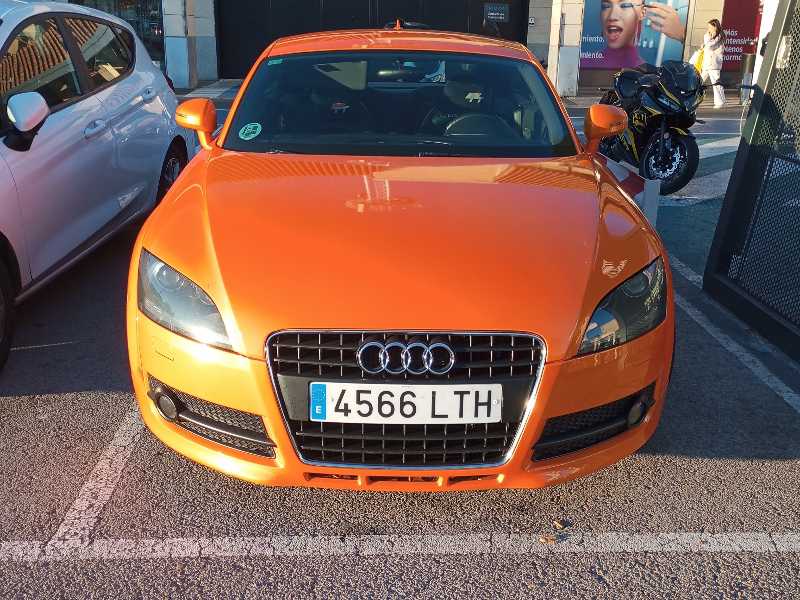Audi TT (2008) spotted in Madrid, Spain
