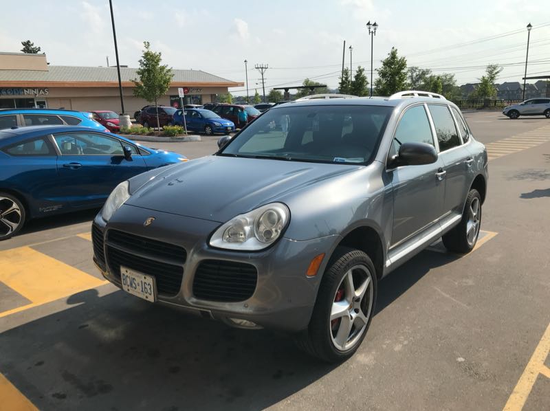 Porsche Cayenne spotted in Newmarket