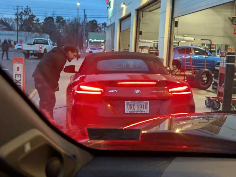 BMW Z4 (2021) spotted in Richmond, United States