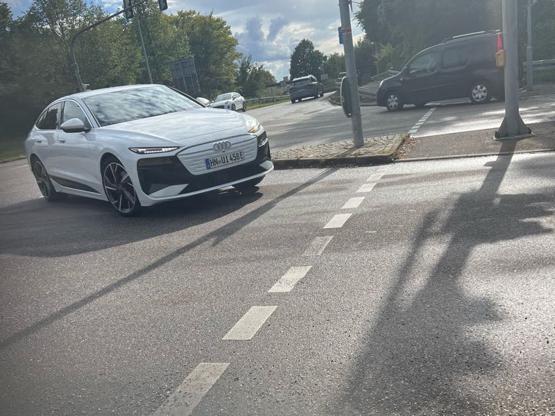 Audi e-tron GT spotted in Heilbronn