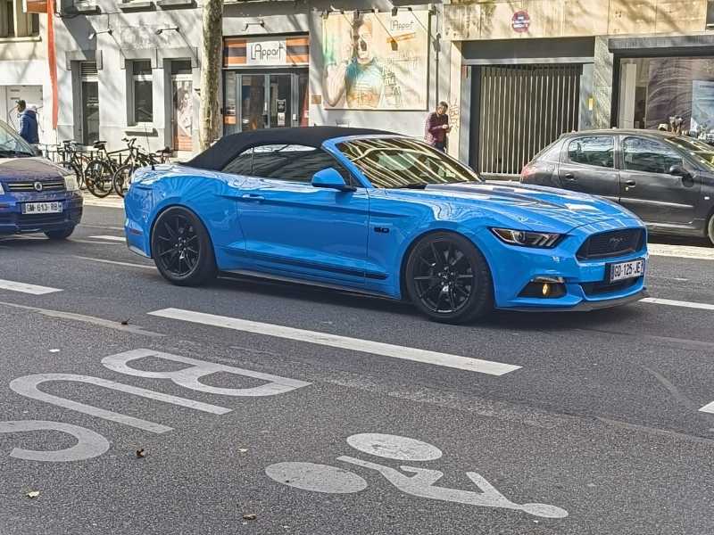 Ford Mustang (2015) spotted in Lyon, France