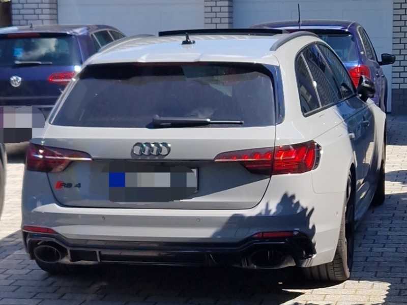 Audi RS4 spotted in Braunschweig
