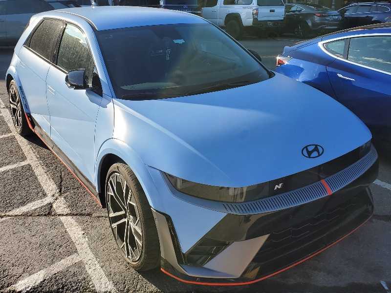 Hyundai Ioniq 5 N spotted in Truckee
