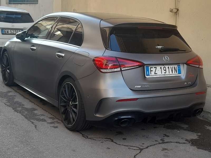 Mercedes-Benz A35 AMG spotted in Tortolì